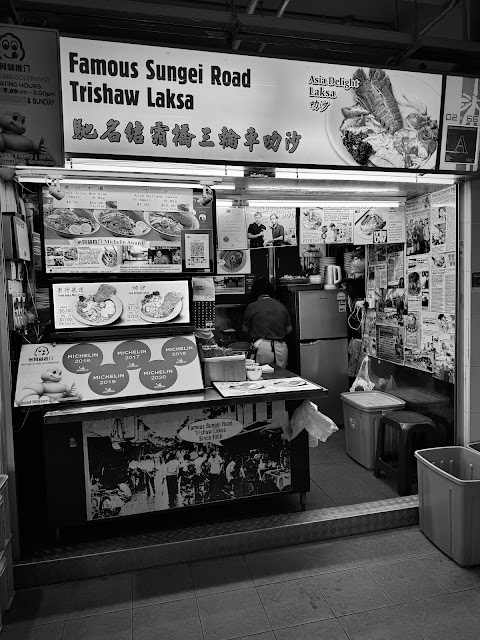 Famous Sungei Road Trishaw Laksa, Hong Lim Food Centre