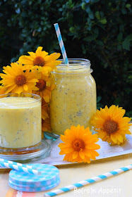 Smoothie z mango i nasionami chia