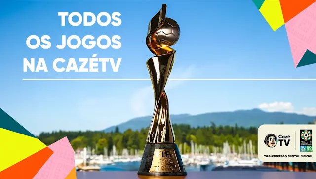 CazéTV anuncia transmissão de todos os jogos da Copa do Mundo Feminina