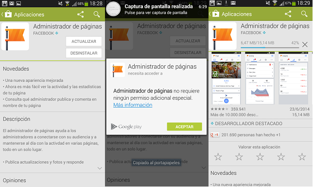 Facebook Pages Manager 2.0 para Android, ahora con nueva interfaz y más funciones 