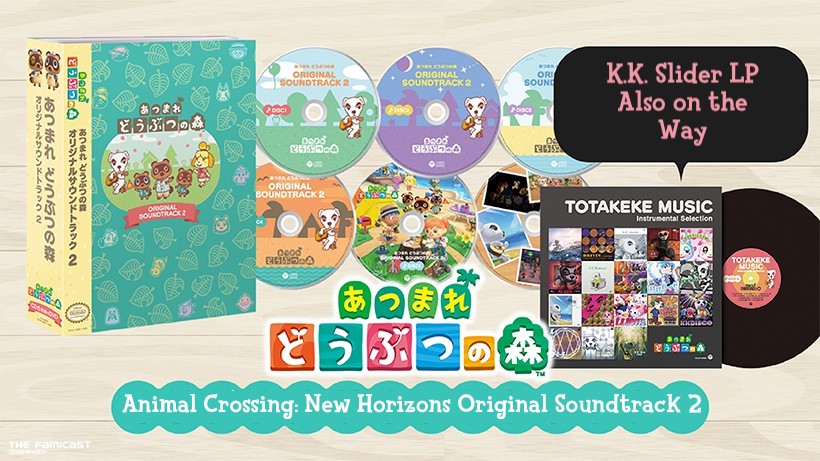 AC New Horizons “Original Soundtrack 2” Coming this June, KK Slider LP in Nov
