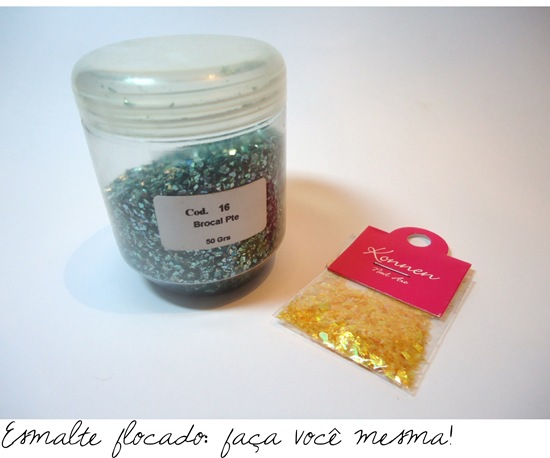 Esmalte Flocado - Ingredientes