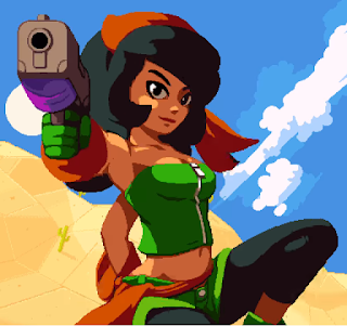Iconoclasts - Picture of Mina, the Isi pirate girl
