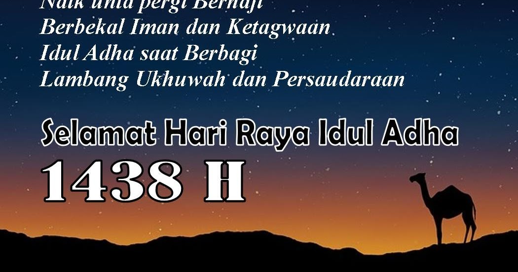  Kata kata  ucapan Idul Adha 2019 UNIK untuk Instagram BBM 