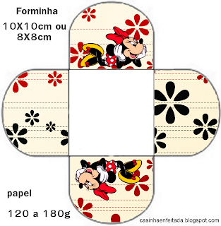 Kit Festa Minnie Vermelha Para Imprimir Grátis