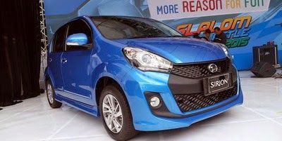 Harga Daihatsu New Sirion Facelift 2015