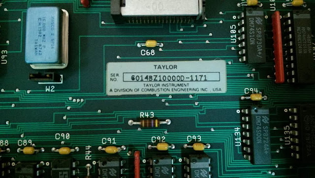 TAYLOR ABB 6014BZ10000D CIRCUIT BOARD PLC MODULE CARD