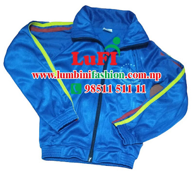 We make customized school uniform Track-suit and T-Shirt with printing services as per your order. LuFI is the best garment factory in Nepal.