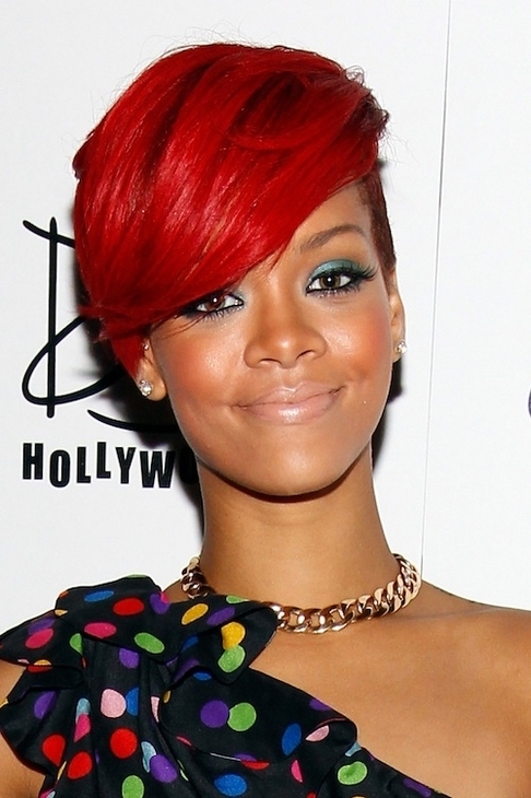 rihanna red hair dye. so Rihanna+red+hair+color