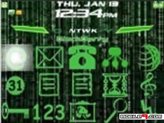 Tema BlackBerry 8520 Matrix Download Tema BlackBerry 8520 Gratis 2012