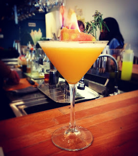 Passion fruit cocktail