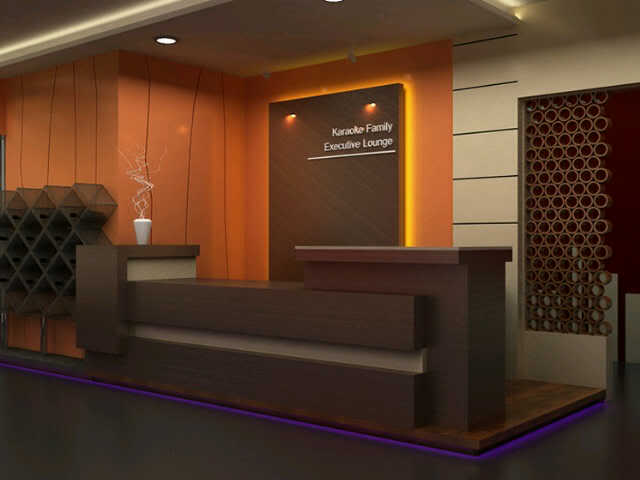 Desain Interior Ruang Lobby & Resepsionis Kantor ~ METRO 