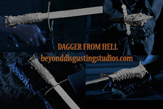 Ruben Morales and Beyond Disgusting Studios unveil the DAGGER FROM HELL