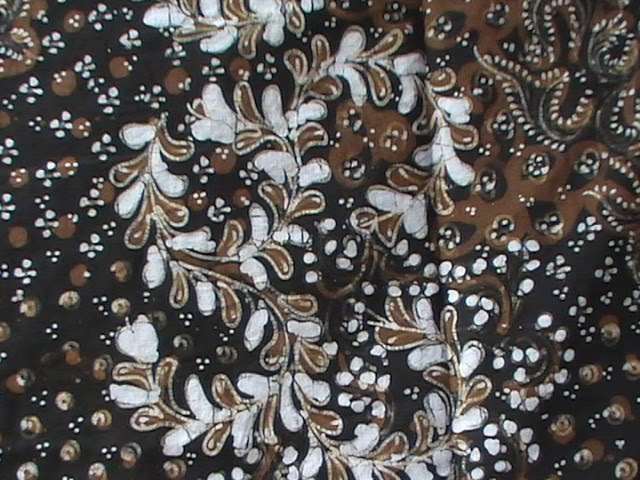  Batik  Tulis Lasem  Sekar  Jagad  Coklat Hitam Putih