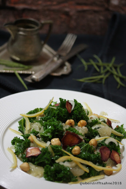 Grünkohl Zubereitung als Salat