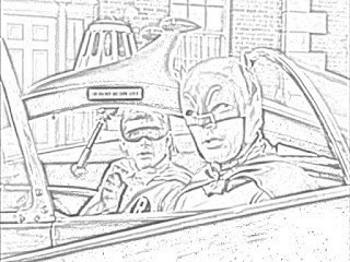 Batman TV series coloring pages coloring.filminspector.com