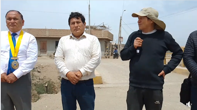 MUNICIPALIDAD PROVINCIAL DE CAÑETE HACE POSIBLE LA REHABILITACIÓN DEL DREN TRONCAL CERRO AZUL EN EL SECTOR CASA BLANCA DEL DISTRITO DE CERRO AZUL