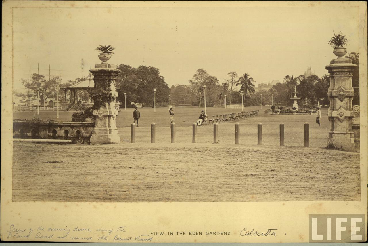 View in the Eden Gardens - Calcutta (kolkata)