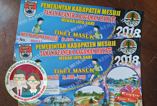 Tiket Masuk Acara Tahun Baru 2018