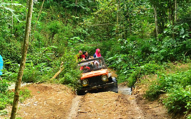 Uji Adrenalin di Trek Offroad Nglinggo, Kulon Progo