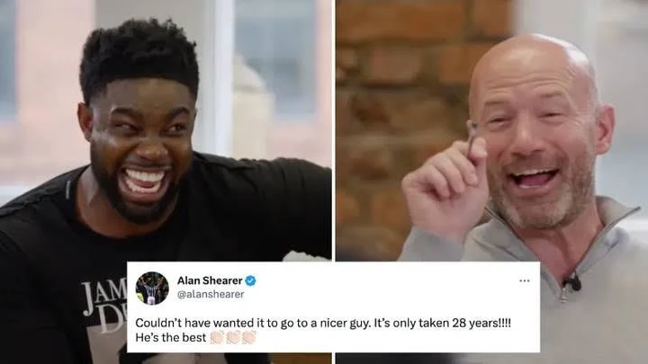 Micah Richard Trolls Alan Shearer After Haaland Broke His Premier League Record