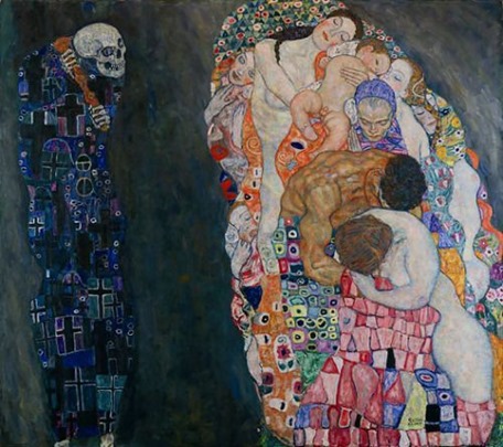 klimt muerte y vida