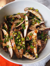 bulgogi marinated portobellos