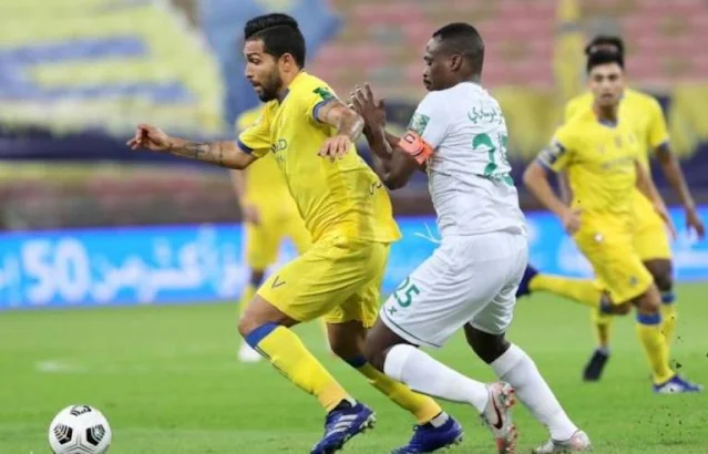 مباراة الأهلي والنصر في الدوري السعودي