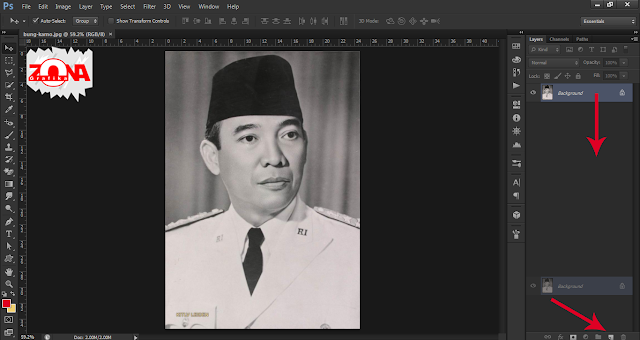 Cara Menghapus Background Foto dengan Adobe Photoshop CS6