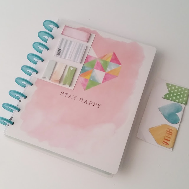 lanes-loves-stay-happy-happy-planner-box-kit-front-cover-sticky-notes-magnetic-page-markers
