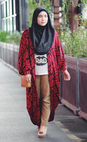 40 Contoh Baju  Muslim  Remaja  Putri Terbaru 2022 Modern 