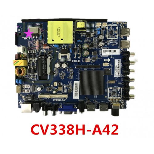 CV338H-A42 SMART TV MOTHERBOARD, MOTHERBOARD, LED TV BOARD, LED TV BOARD PIC, 