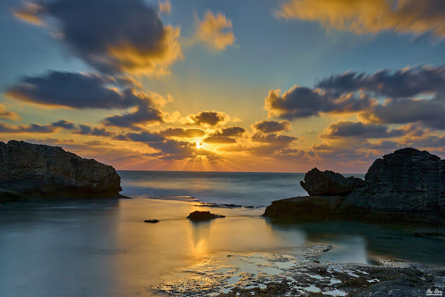 Magical Sunset at Habonim Beach