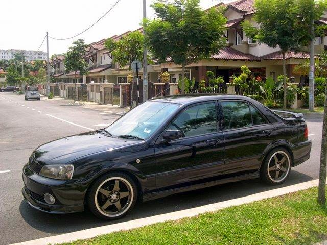  Modifikasi  Mobil  Sedan  Ford  Laser Terbaru Modif  Motor Mobil 