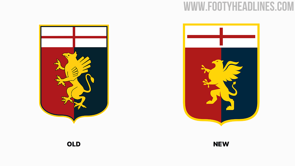 New Genoa Logo Released - Footy Headlines