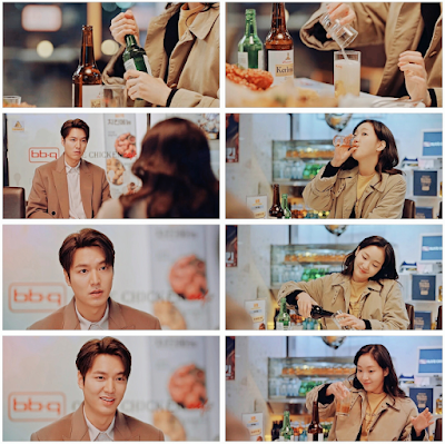 Lee Min Ho with Kim Go Eun