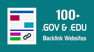 High DA .EDU & .GOV Websites For Free Backlink