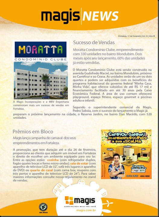 Newsletter MAGIS fev
