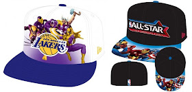 The Marvel x NBA Clothing Collection All Star Game 2010 New Era Fitted Hats