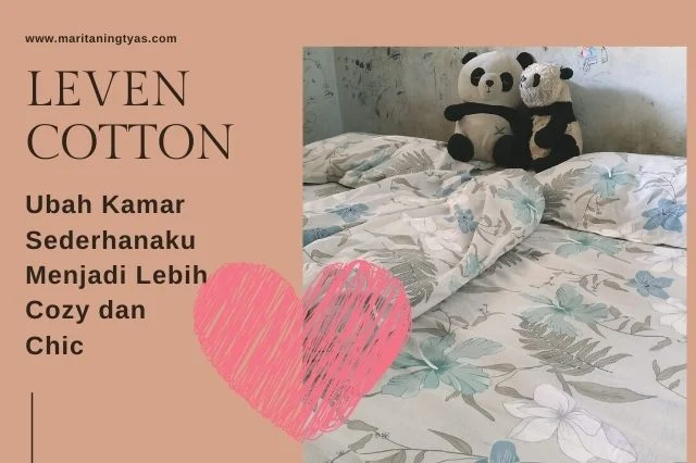 leven cotton sprei premium ubah kamar jadi lebih cozy