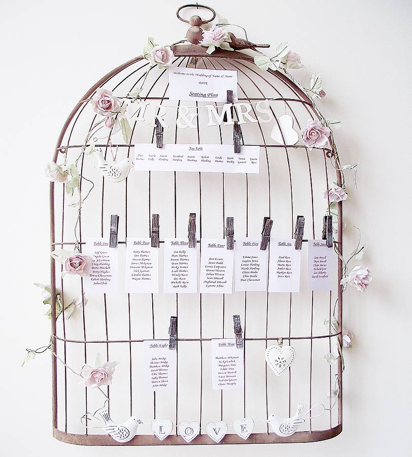 Bird Cage Table Plan