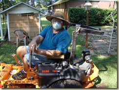 Mowing time 2009 002