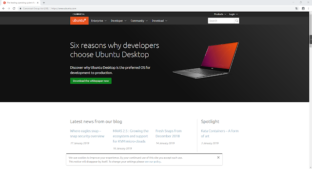 https://www.ubuntu.com - 2019.01