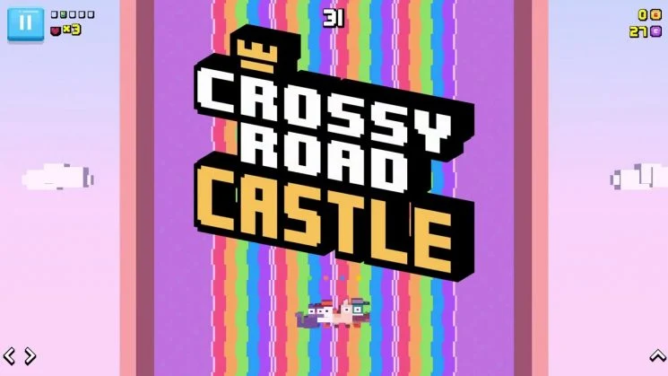 Crossy Road Castle coming Apple Arcade
