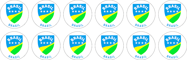 BRASIL ALGAZARRA-CONMEBOL ESCUDO GULIVER ARETE GULIVER ESCUDINHOS BOTÓES GULIVER TIME BOTÃO GULIVER