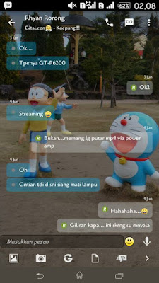 BBM Simple MOD Transparan v2.9.0.45 APK (Backup Free Sticker)