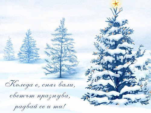 Коледа е, сняг вали, светът празнува, радвай се и ти!