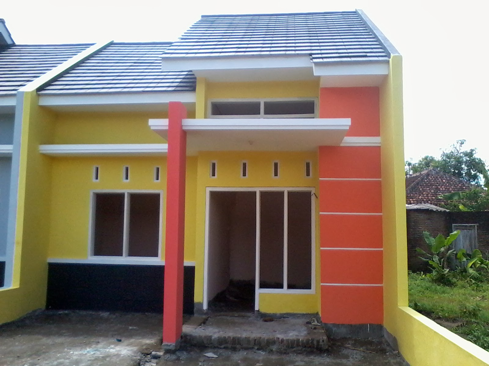 43 Contoh Cat Rumah Minimalis Warna Orange Yang Nampak Home