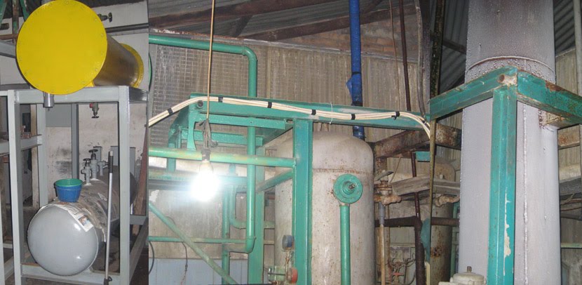 Fabrikasi mesin es kristal medan: TUBE ICE MACHINE / Mesin 