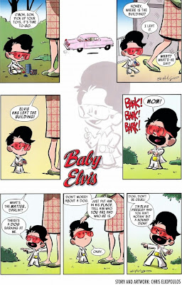 Baby Elvis by Chris Eliopoulos from Graphic Elvis